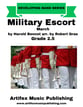 Military Escort Concert Band sheet music cover